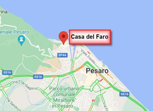 Casa Del Faro - Baia Flaminia Apartment เปซาโร ภายนอก รูปภาพ